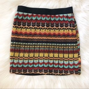 Vintage Style Knit Skirt